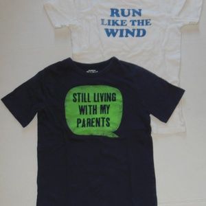 Boys T Shirt Bundle Sz 7/8 Crewcuts Oshkosh Graphi